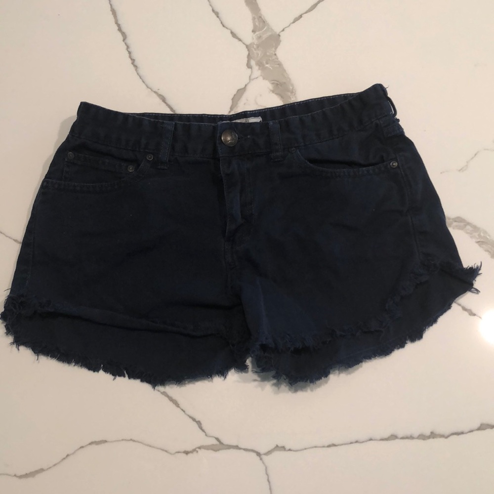 Free people jean shorts